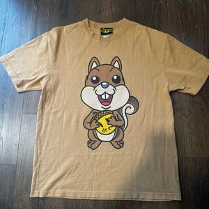 DREW Brown Chipmunk Graphic Tee